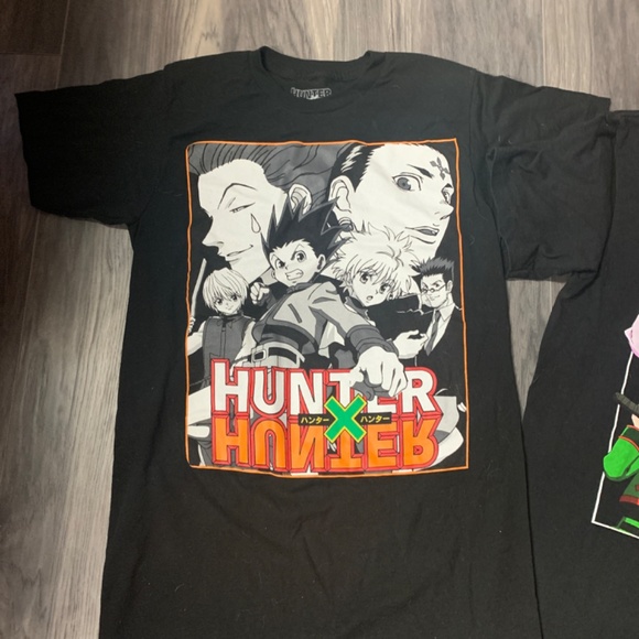 Lot of 3 size small anime t shirts 2 are black one is blue - Picture 2 of 4